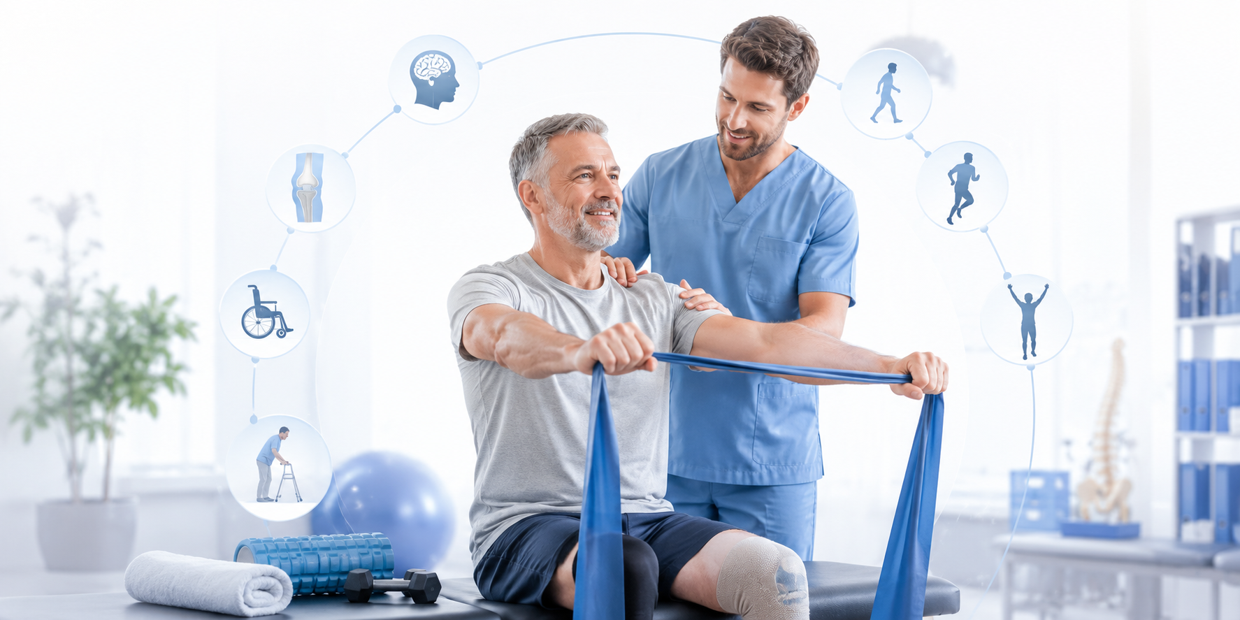 If you’ve just had surgery in the fast-paced cities of Dubai, Abu Dhabi, or Sharjah, getting back on your feet can feel overwhelming. But with the right rehabilitation program, you can speed up your h