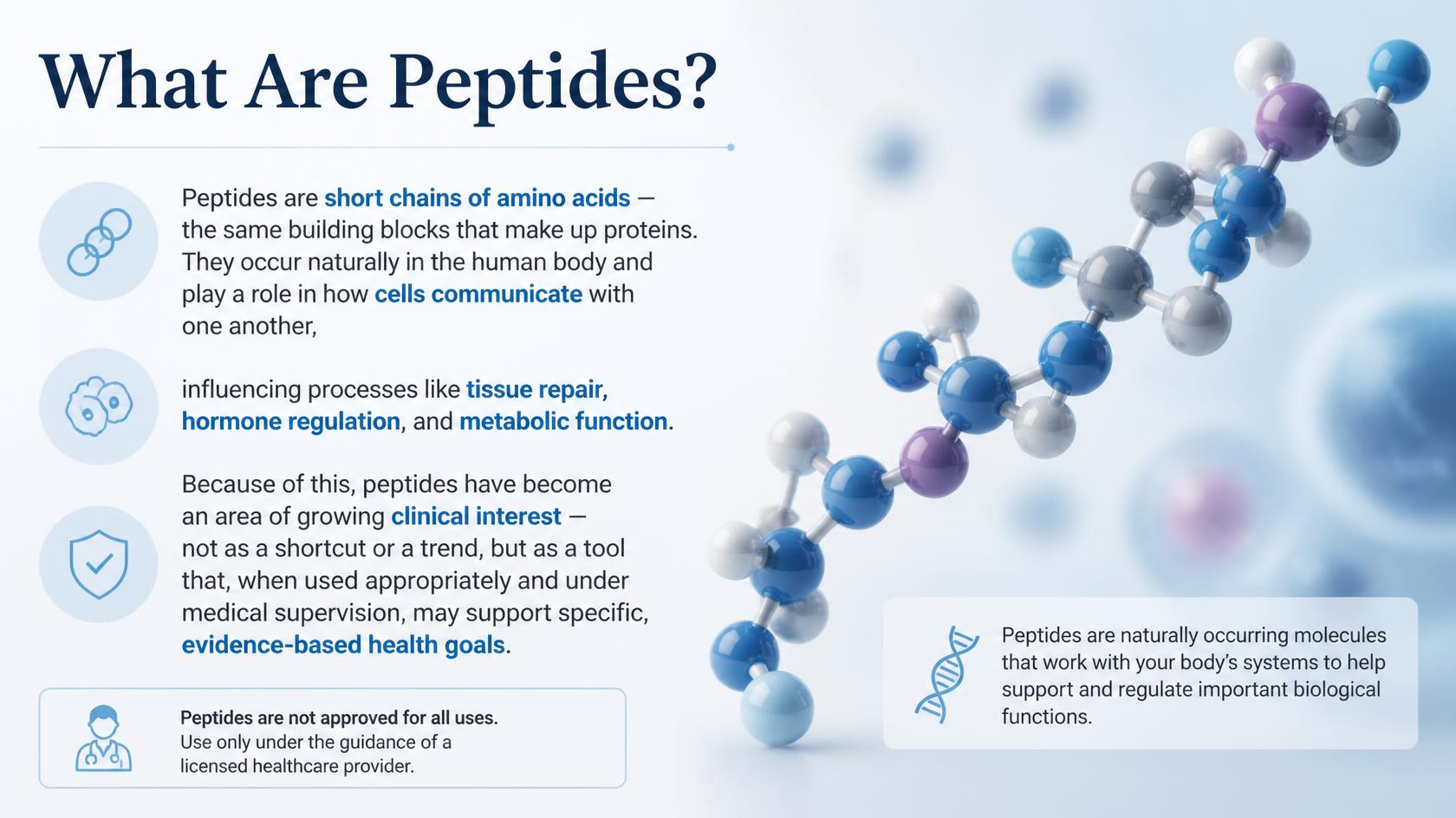 Peptide Therapy: What It Is, and What It Isn't