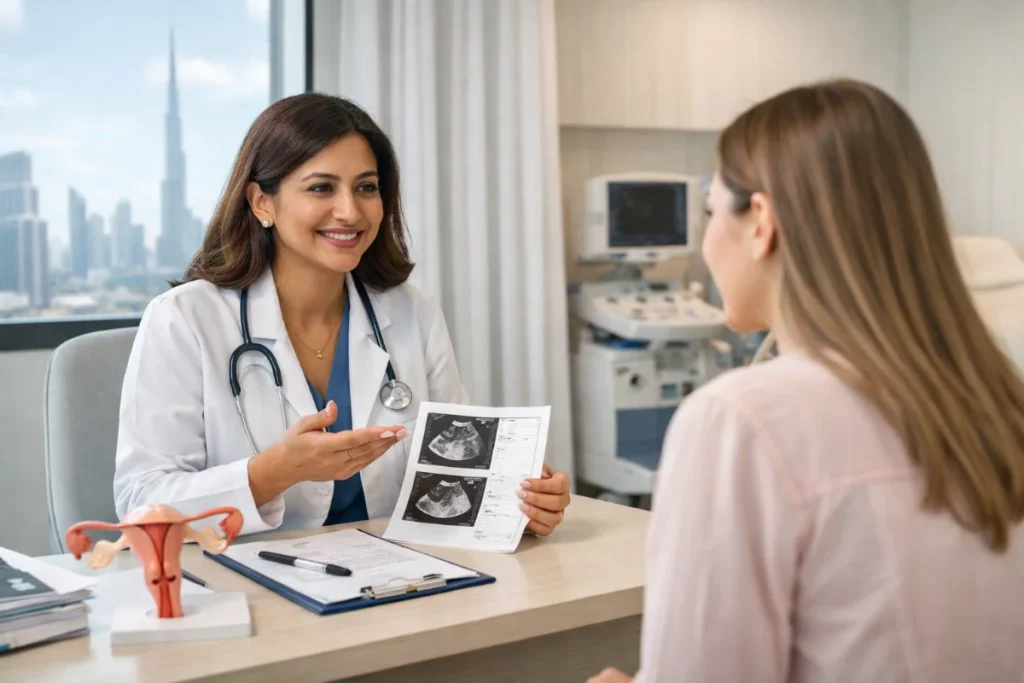 Best gynecologist in Dubai providing women's health consultation